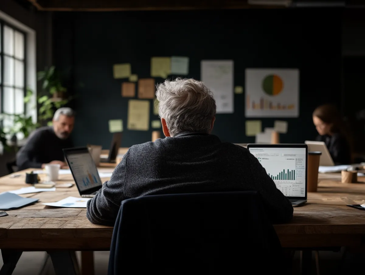 Analisti che lavorano in team